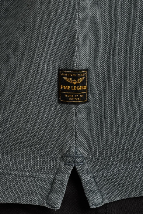 PME legend short sleeve polo garment dyed piq